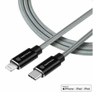 Tactical kevlár USB-C/Lightning MFI kábel, 0.3m kép