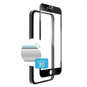 FIXED 3D Edzett védőüveg for Apple iPhone 7/8/SE 20/SE 22, fekete kép