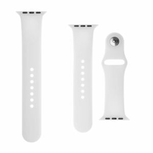 FIXED Szilikonszíj készlet for Apple Watch 42/44/45 mm, fehér kép
