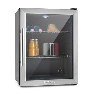 Klarstein Beersafe XL, hűtőszekrény 60 literes térfogattal, D energiaosztály, üvegajtó, rozsdamentes acél kép