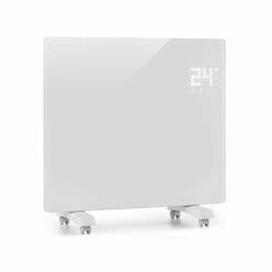 Klarstein Bornholm Single konvekciós hősugárzó, termosztát, időzítő, 1000 W, fehér kép