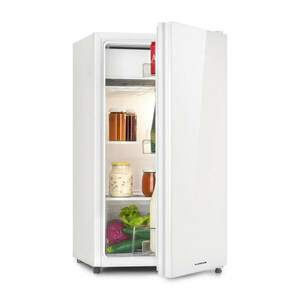 Klarstein Luminance Frost, hűtőszekrény, 91 l, F, zöldséghűtő rekesz, 2 üvegpolc, fehér kép