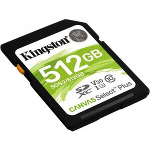 Kingston 512GB SDXC Canvas Plus UHS-I kép
