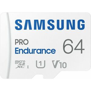 Samsung MicroSDXC 64GB PRO Endurance + SD adapter kép