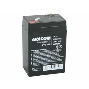 AVACOM Akkumulátor 6V 5Ah F1 kép