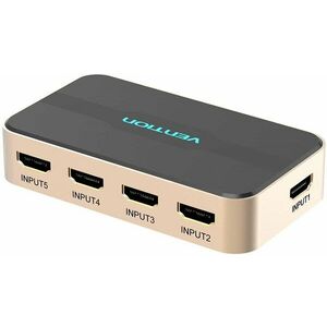 Vention 5 In 1 Out HDMI Switcher Gold kép