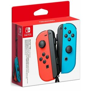 Nintendo Switch Joy-Con kontroller Neon Red/Neon Blue kép