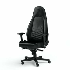 Noblechairs ICON Genuine leather, fekete-fekete kép