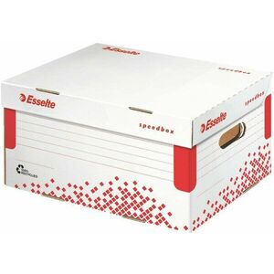 Esselte Speedbox 35.5 x 19.3 x 25.2 cm, fehér-piros kép