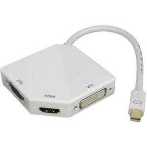 PremiumCord mini DisplayPort -> HDMI + DVI + VGA 1080p kép