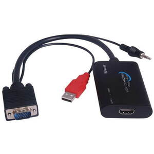PremiumCord VGA + Audio Converter -> HDMI kép