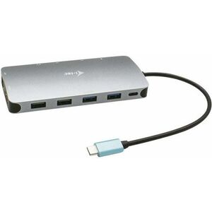 I-TEC USB-C Metal Nano 3x Display Docking Station + Power Delivery 100W kép