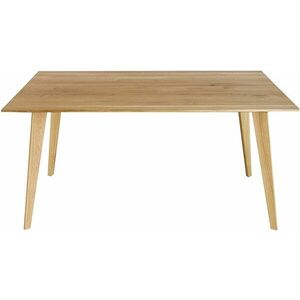 SYBERDESK 132 x 65 cm, Artisan Solid Oak Wood Desk kép