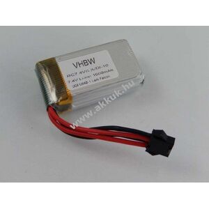 Helyettesítő akku Quadrocopter UDI U842-1 Lark / Falcon Li-Ion, 7.4V, 1000mAh kép