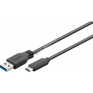 USB 3.0 (A) -> USB-C SuperSpeed kábel 50cm kép