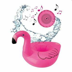 Music Hero Lebegő vezeték nélküli hangszóró, flamingo kép