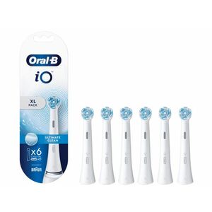 Oral-B iO Series Ultimate Clean XL-Pack pótfej, 6db, fehér (10PO010365) kép
