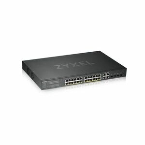 ZYXEL GS1920 Series 24-portos GbE Smart Menedzselhető PoE Switch (GS1920-24HPV2-EU0101F) kép