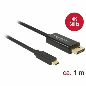 DeLock USB Type-C Male - Displayport Male Átalakító kábel (85255) kép