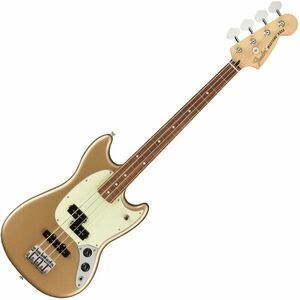 Fender Mustang PJ Bass PF Firemist Gold kép