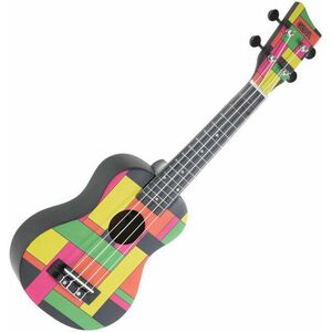 GEWA Manoa Szoprán ukulele Black Neon kép