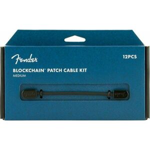 Fender Blockchain Patch Cable Kit MD Fekete Pipa - Pipa kép