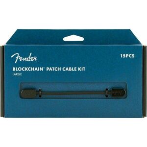 Fender Blockchain Patch Cable Kit LRG Fekete Pipa - Pipa kép