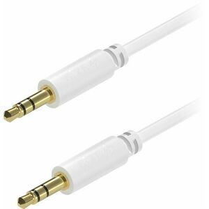 AlzaPower Core Audio 3, 5 mm Jack (M) to 3, 5 mm Jack (M) 2 m fehér kép