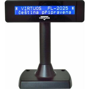 Virtuos LCD FL-2025MB 2x20 fekete kép