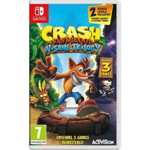 Crash Bandicoot N Sane Trilogy - Nintendo Switch kép