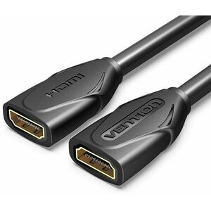 Vention HDMI Female to Female Extension Cable 0.5M Black kép
