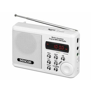 Sencor SRD 215 W rádió (35039902) fehér kép