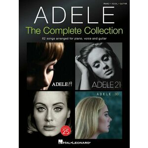 Adele The Complete Colection: Piano, Vocal and Guitar Kotta kép