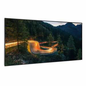 Klarstein Wonderwall Air Art Smart, infravörös hősugárzó, 120 x 60 cm, 700 W, hegyi út kép