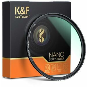 K&F Concept Ultra Slim MC UV Szűrő Nano - 58 mm kép