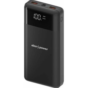 AlzaPower Parade 30000 mAh Power Delivery (60 W) fekete kép