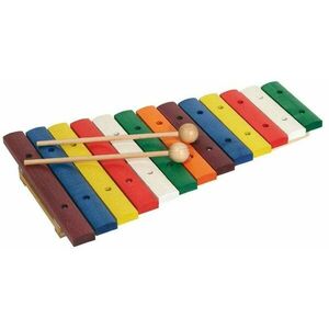 Goldon Fa xilofon 13 színes lappal kép