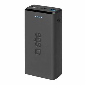 SBS Powerbank 20 000 mAh mAh, 2x USB, 2, 1 A, fekete kép