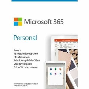 Microsoft 365 Personal - 12 mesiacov (32-bit/x64 SK) - PC kép