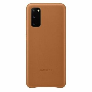 Tok Leather Cover for Samsung Galaxy S20, brown kép