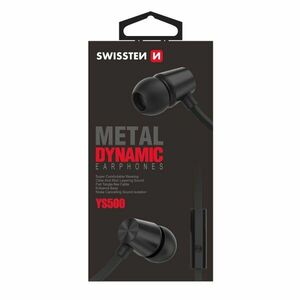 Fülhallgató Swissten Dynamic YS500, fekete kép