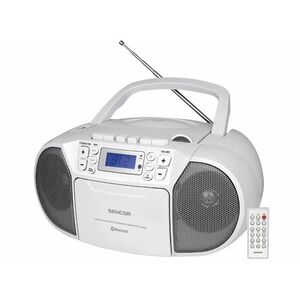 Sencor SPT 3907 W kazettás rádió CD/BT (35050783) fehér kép