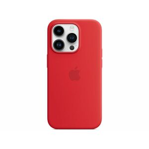 Apple iPhone 14 Pro MagSafe-rögzítésű szilikontok (MPTG3ZM/A) (PRODUCT)RED kép