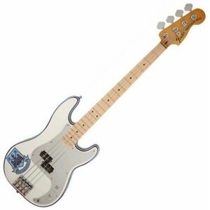 Fender Steve Harris Precision Bass MN Olympic White kép