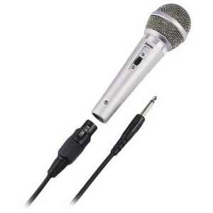 Hama Dm 40 dinamikus mikrofon ezüst 46040 kép