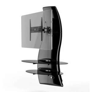 Meliconi Ghost Design 2000 Rotation Fekete, fali konzol rendszer kép