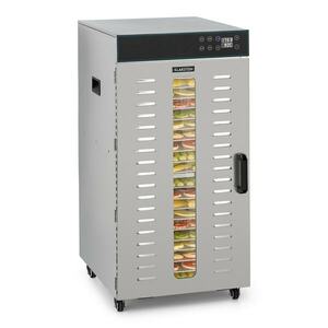 Klarstein Master Jerky 300, élelmiszerszárító gép, 2000 W, 40 - 90 °C, 24 órás időzítő, nemesacél, ezüstszínű kép