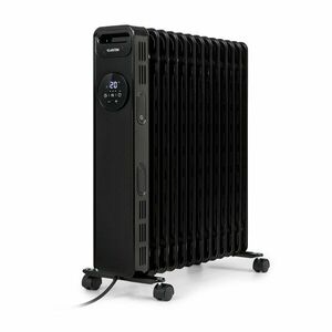 Klarstein Thermaxx Heatstream, olajradiátor, 2500 W, 5 - 35 °C, 24-órás időzítő, fekete kép