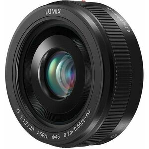 Panasonic Lumix G 20 mm F1.7 Fekete kép