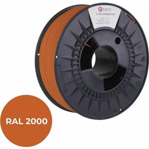 C-TECH PREMIUM LINE ASA 3D nyomtatószál, narancssárga RAL2000 kép